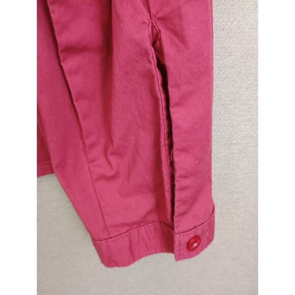 Woolrich Shirt Women's 2X Rose Bud Minimalist Stretch Office Career Button Front - Picture 6 of 12